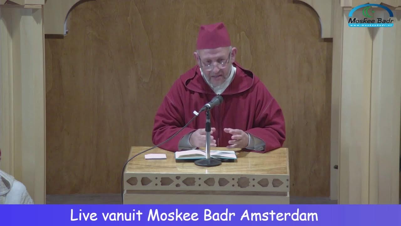 Live vanuit Moskee Badr Amsterdam
