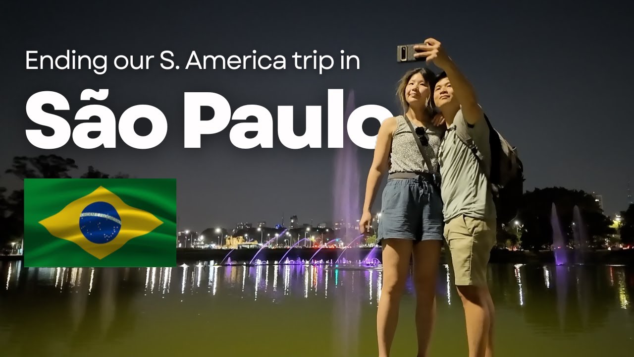 24 hours in São Paulo 🇧🇷 Fancy McDonalds & restaurants, high-end shopping and a beautiful park
