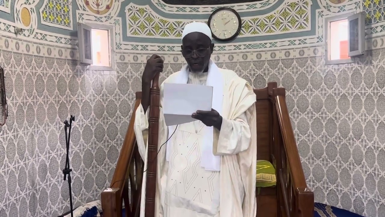 Khoutba Imam M’BODJ du Vendredi 12 Septembre 2025 en wolof (part 2) 