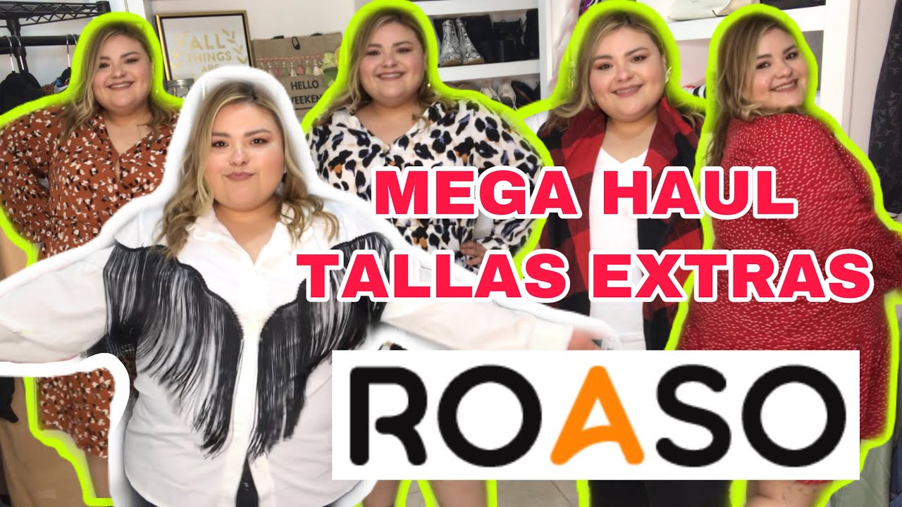 MEGA HAUL DE ROPA TALLAS EXTRAS DE LA TIENDA ROASO