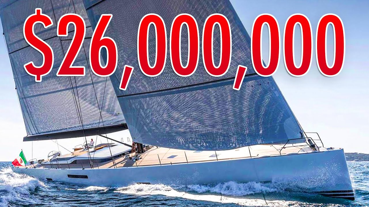 Inside a $26,000,000 Luxury Sailing Yacht