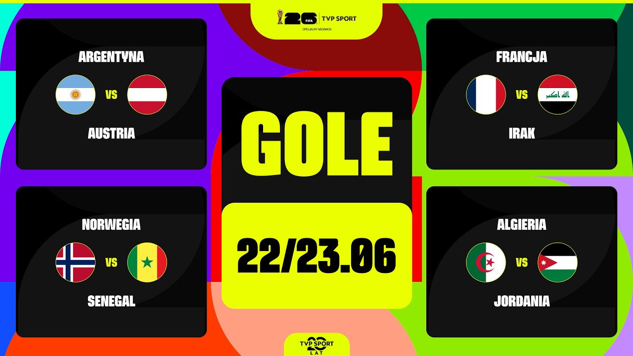GOLE MUNDIALU: 22/23.06. GRUPY I I J - 2. TYDZIEŃ. LEO MESSI KR&Oacute;LEM MUNDIALI