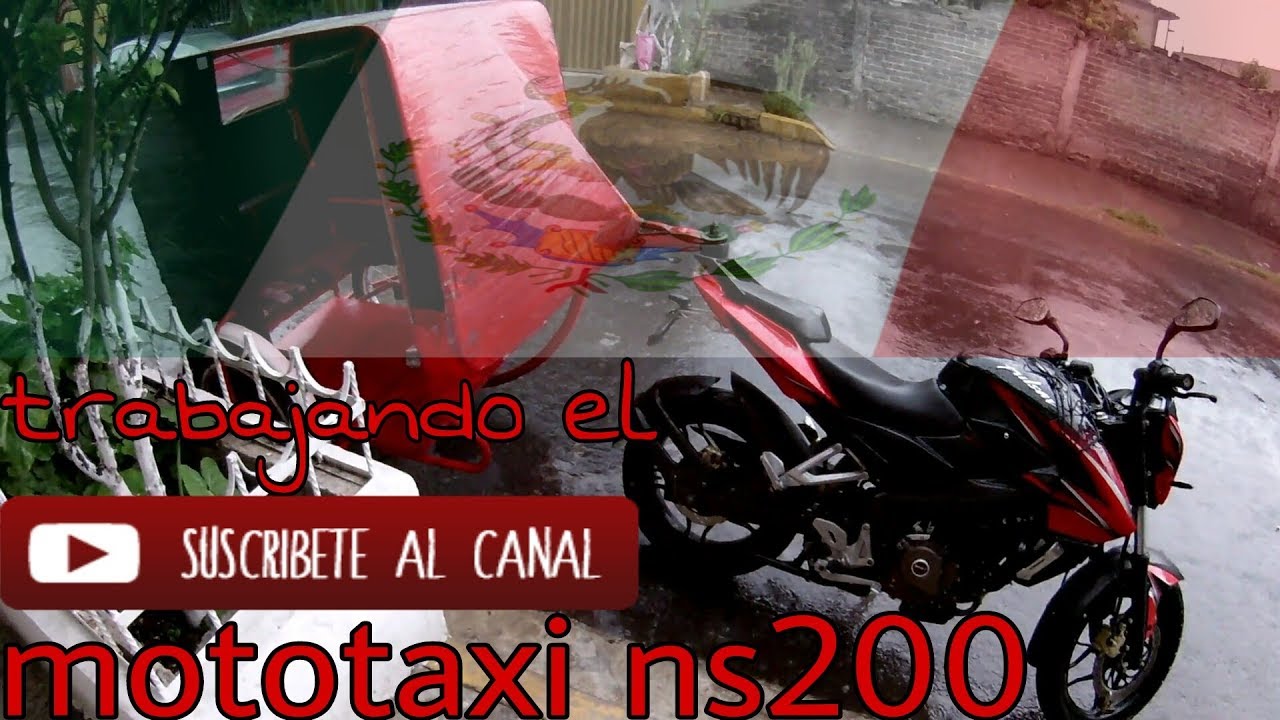 Cuanto Gano En El Mototaxi / Chambeando en mi NS200 / NORMAN