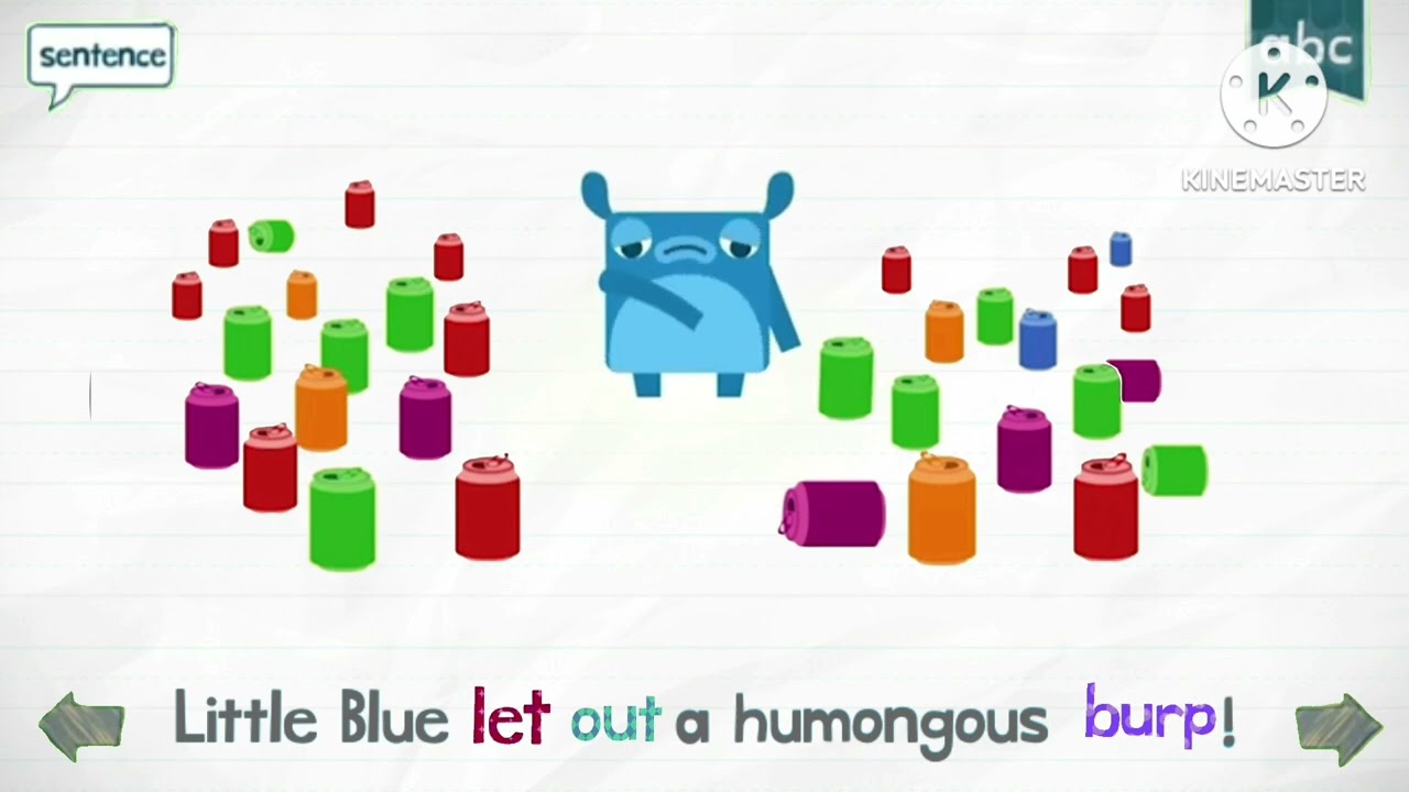 Endless reader "burp" (with text and narration)