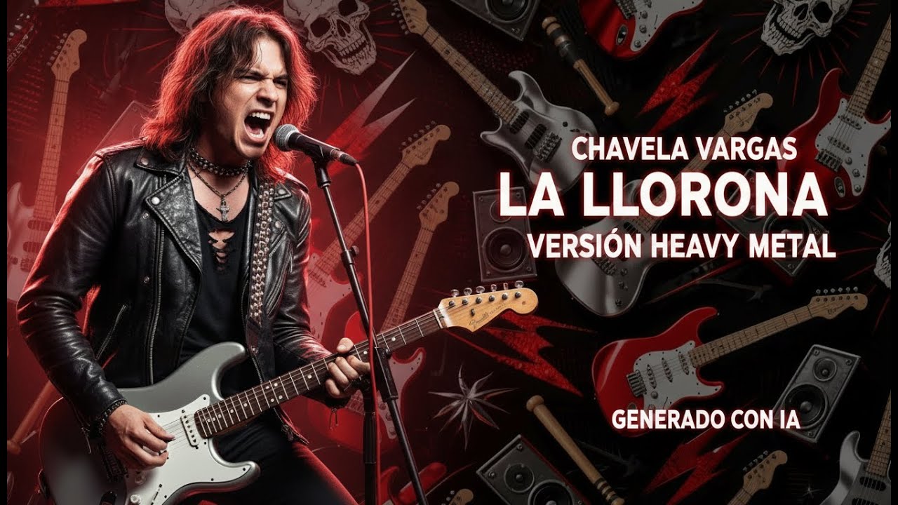 Chavela Vargas - La Llorona  (1960s Heavy Metal IA Cover)