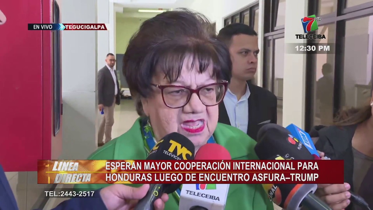 Esperan mayor cooperación internacional para honduras luego de encuentro Asfura-Trump