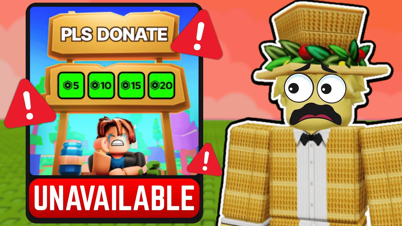 DONATING ROBUX BEFORE PLS DONATE SHUTS DOWN!