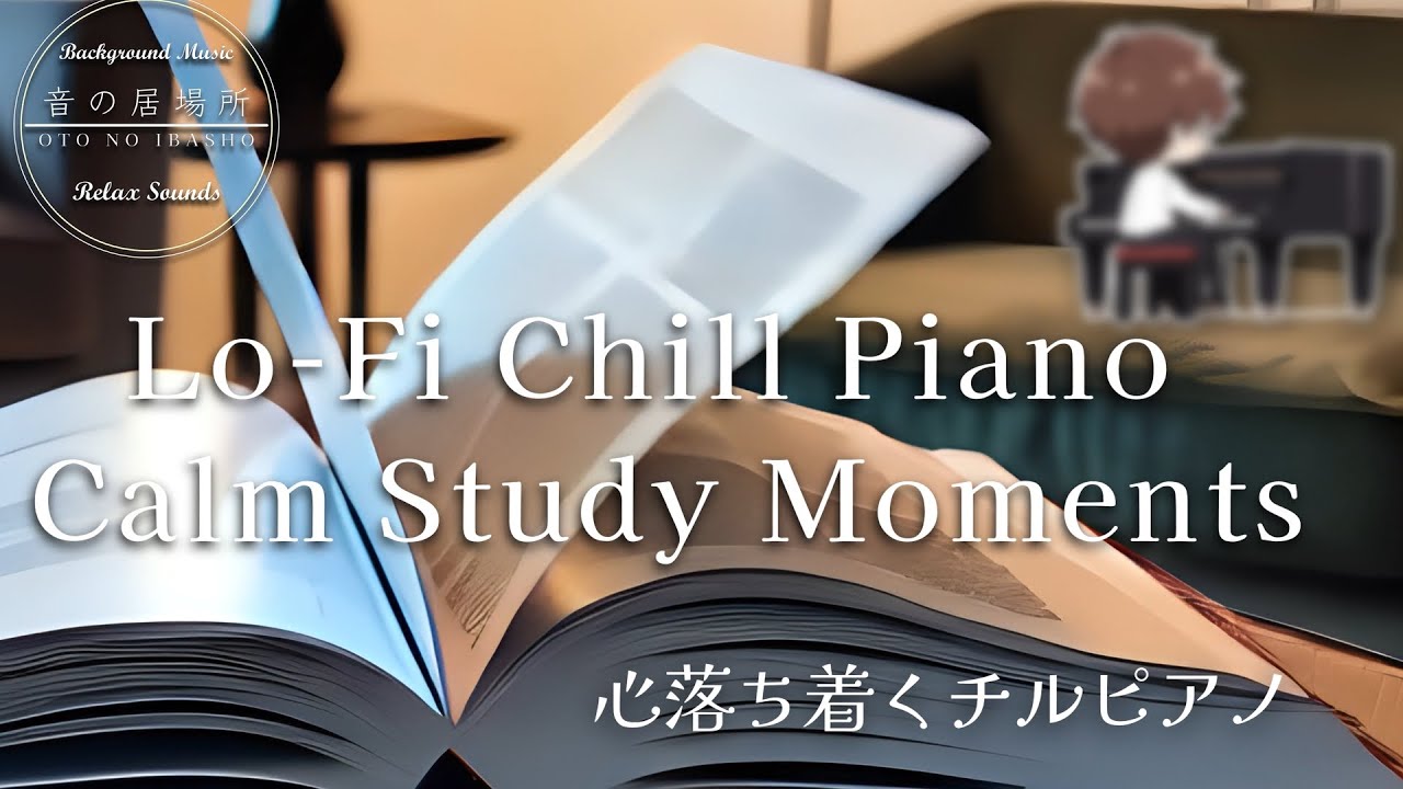 チルなピアノBGM – 勉強や集中にぴったりな落ち着く音楽 / Chill Piano BGM for Study & Focus