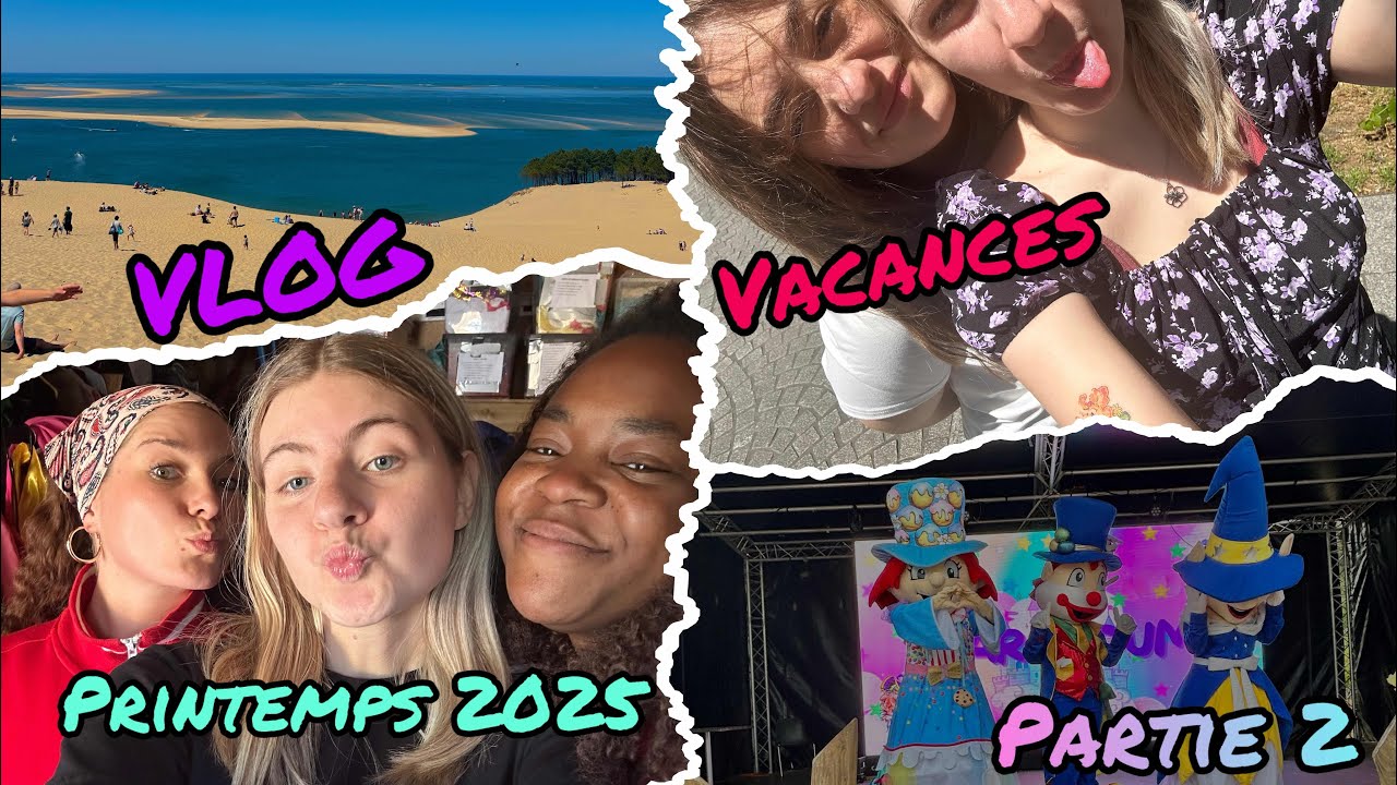 Vlog vacances Lacanau Capfun Talaris partie 2 🏕️☀️