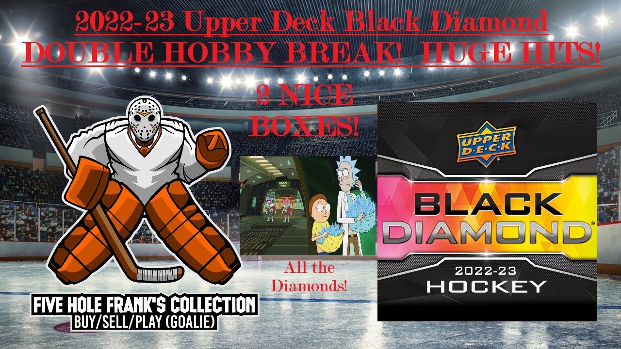 2022-23 Upper Deck Black Diamond 2 Hobby Box Break!  MASSIVE PULLS!  AMAZING BOXES! BIG ROOKIES!