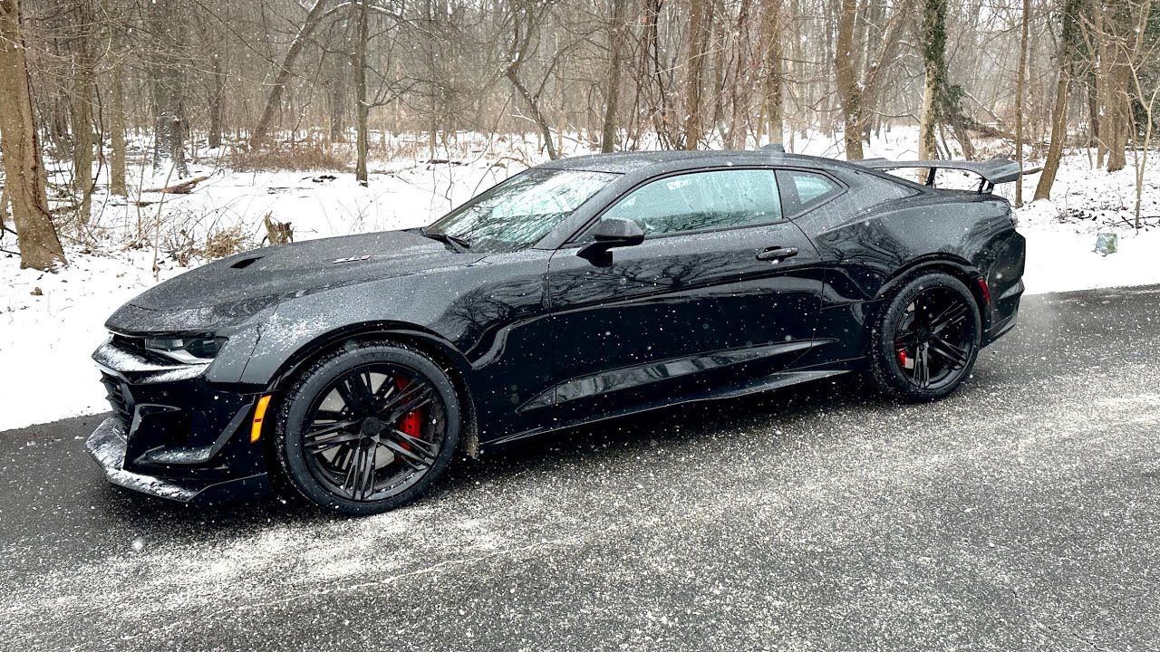 Chevrolet Camaro ZL1 1LE 2023 года: зимние испытания | Michelin Pilot Sport 4S — это нечто новое