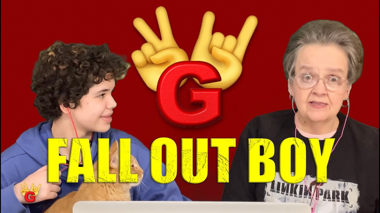 2RG REACTION: FALL OUT BOY - DANCE DANCE - Two Rocking Grannies!