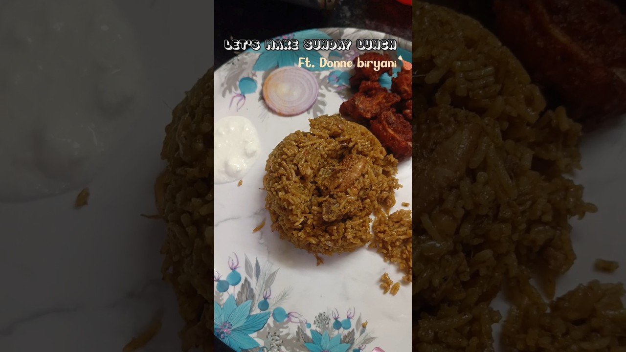chicken donne biryani recipe 🍗 #biryani #donnebiriyani #biryanirecipe