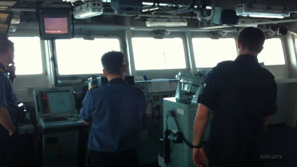 On board HMS Bulwark 2012