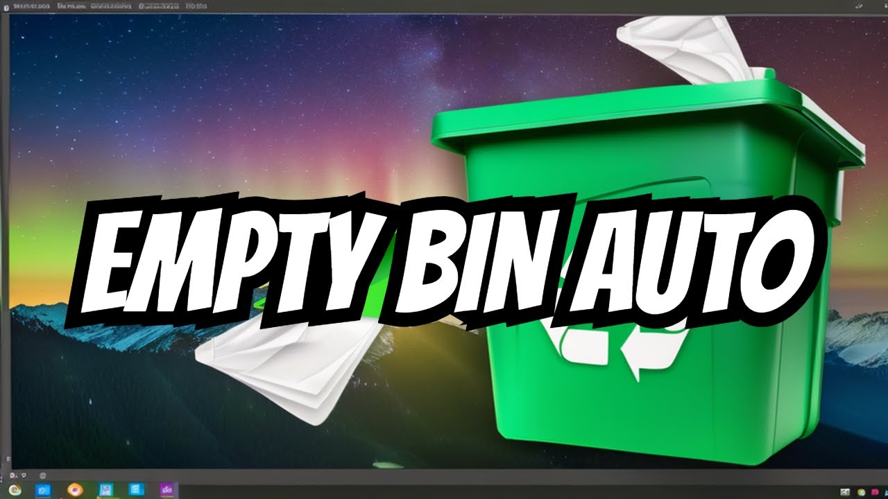 How to Automatically Empty Recycle Bin In Windows 10 | 2024