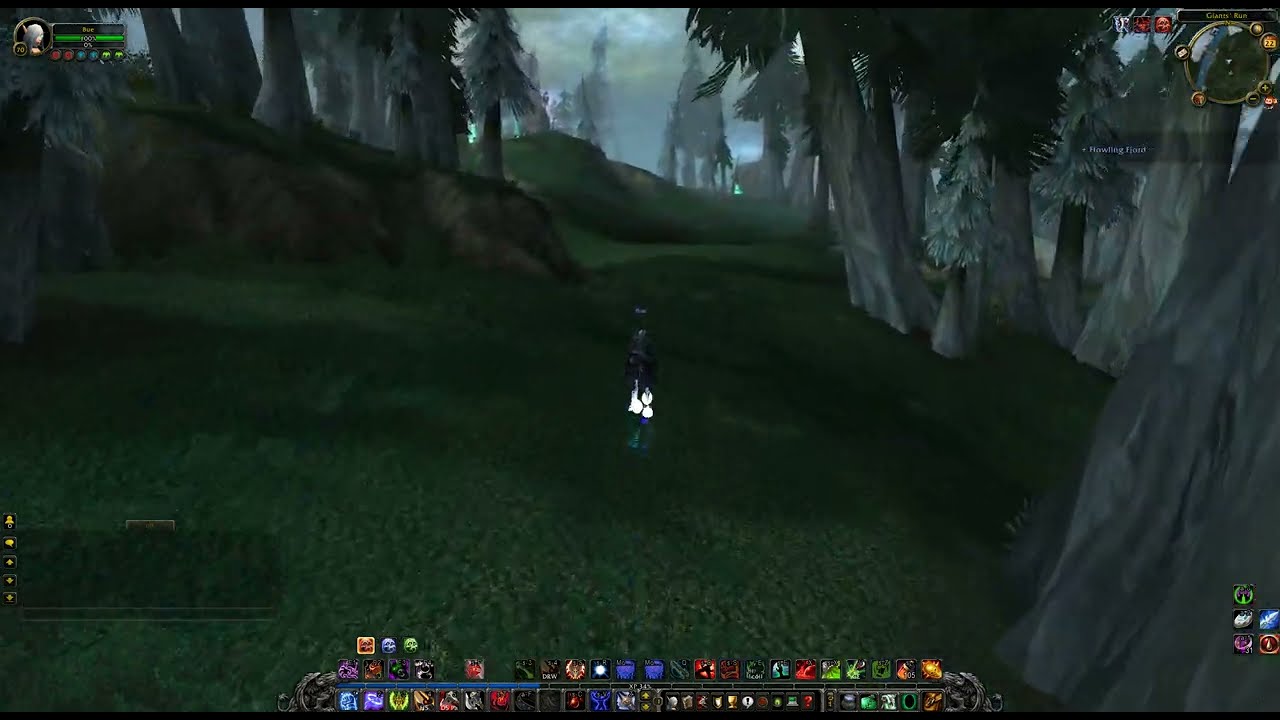 Giant's Run Location, WoW Wotlk (Howling Fjord Area)
