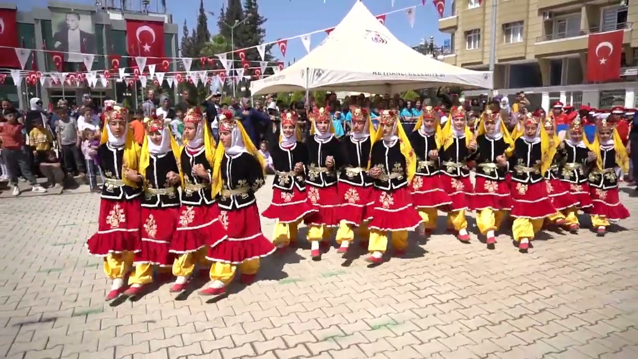 REYHANLI YBO 23 NİSAN ULUSAL EGEMENLİK VE ÇOCUK BAYRAMININ 102. YIL DÖNÜMÜ KUTLAMA ETKİNLİKLERİNDE
