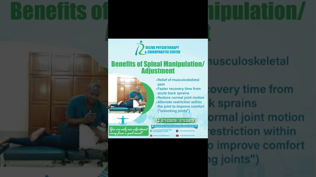 Benefits of spinal manipulation/adjustment