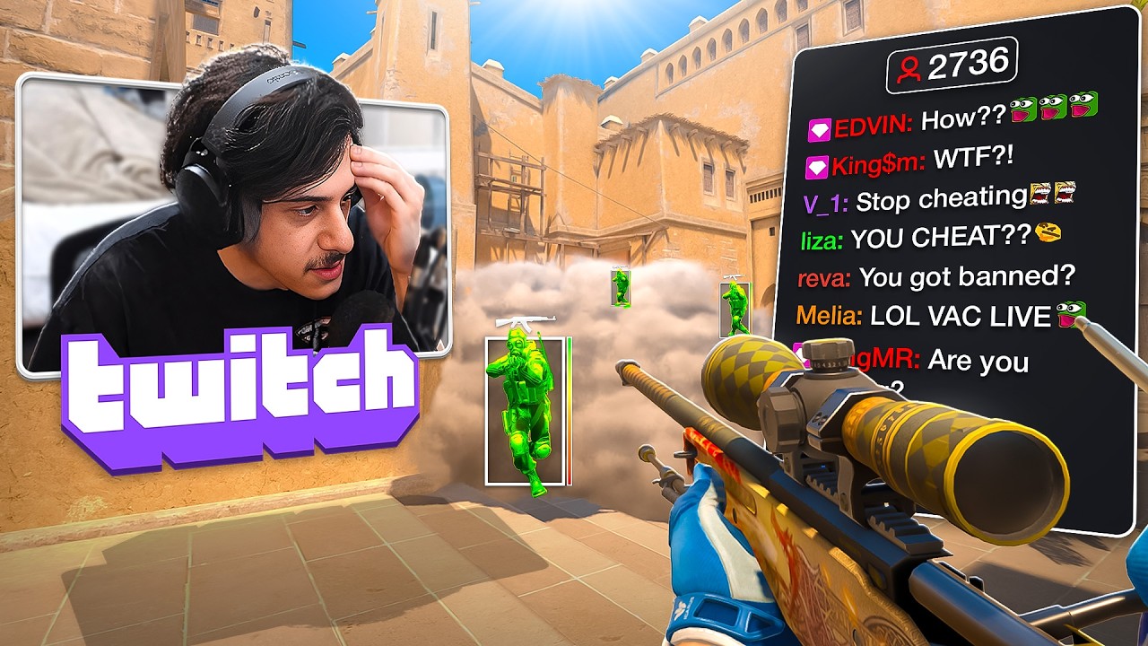This HUGE Streamer With 100,000$ Inventory Got VAC Banned...Was He Cheating?