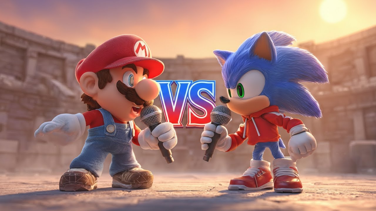 MARIO VS SONIC