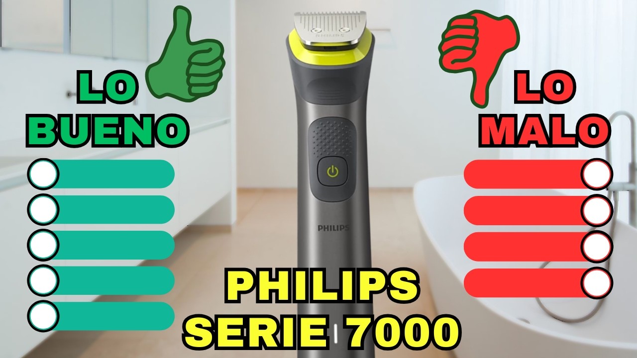 ✅ PROS y CONTRAS ❌ Recortadora PHILIPS Serie 7000 | Opinión