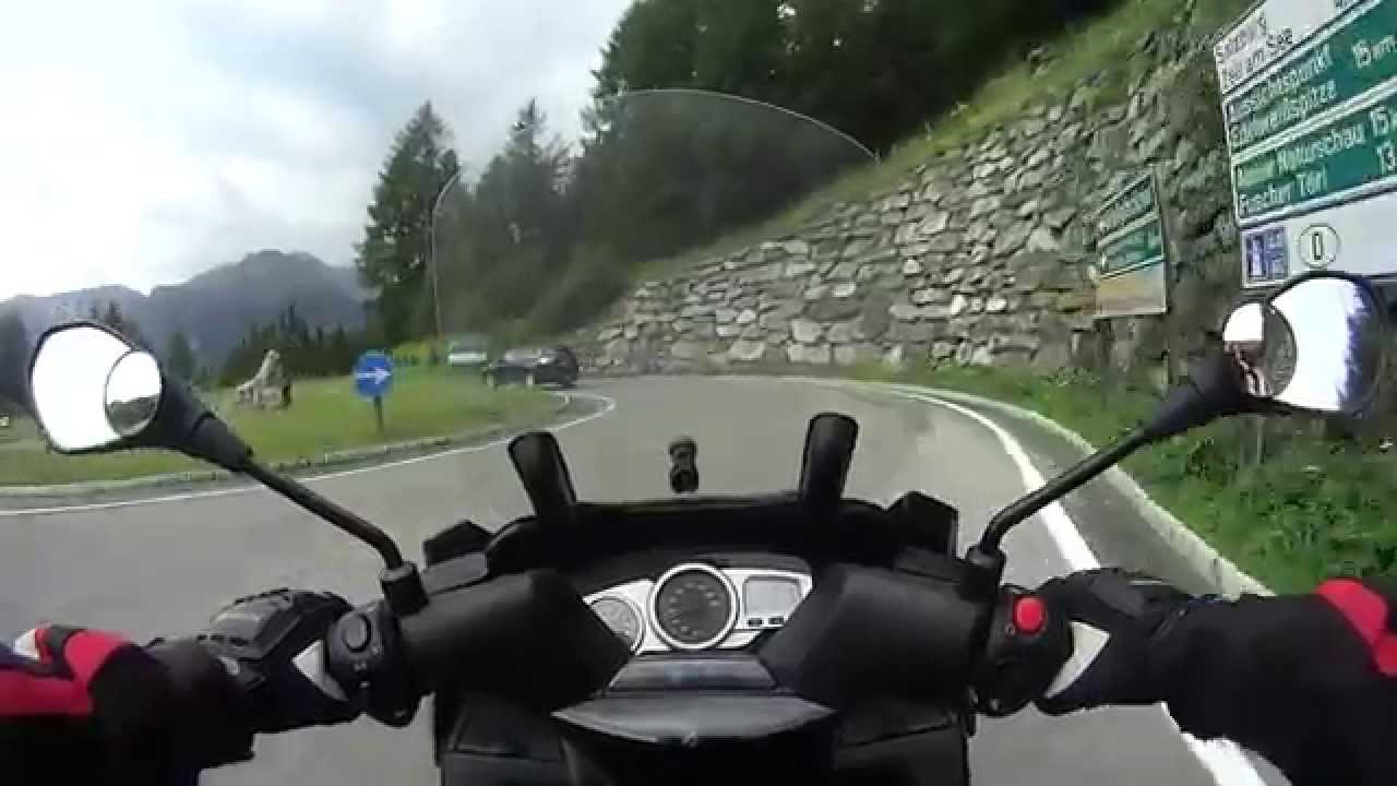 Grossglockner Hochalpenstrasse with Aprilia SR MAX 300ie