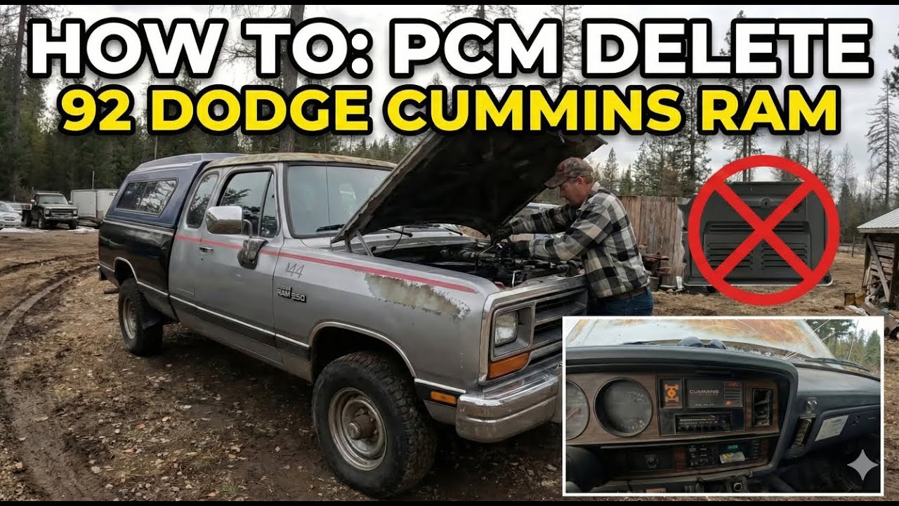 Fix Your 1992 Cummins PCM Problem FAST