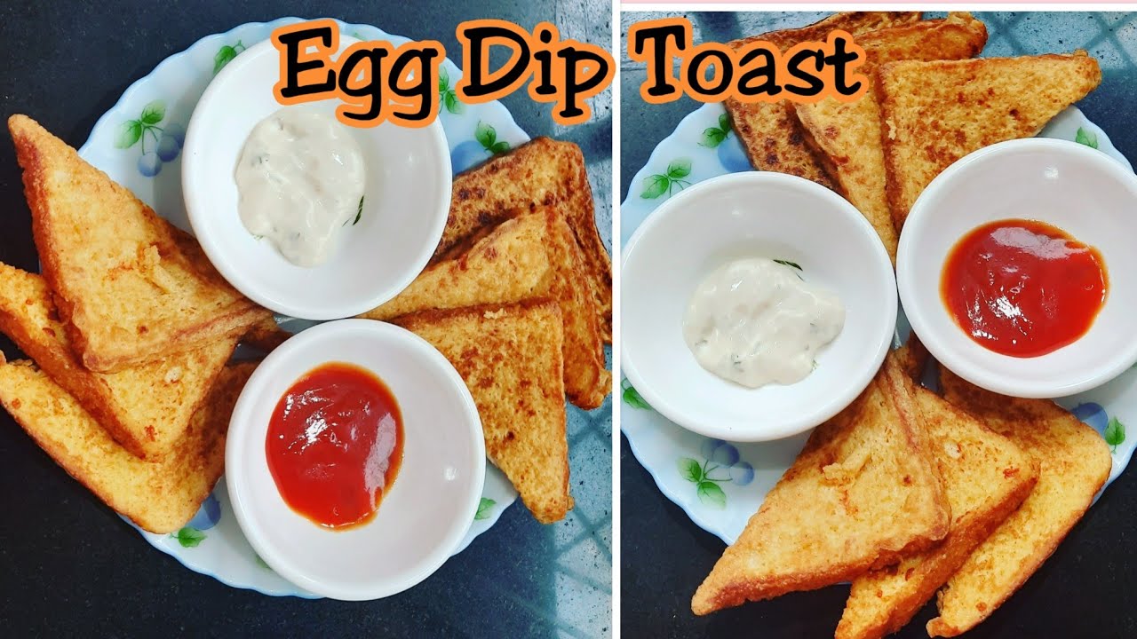 Egg Dip Toast, #Easy #Quick #Breakfast #Snack #Foodie #Cravings #Cooking #LessIngredients #Bread
