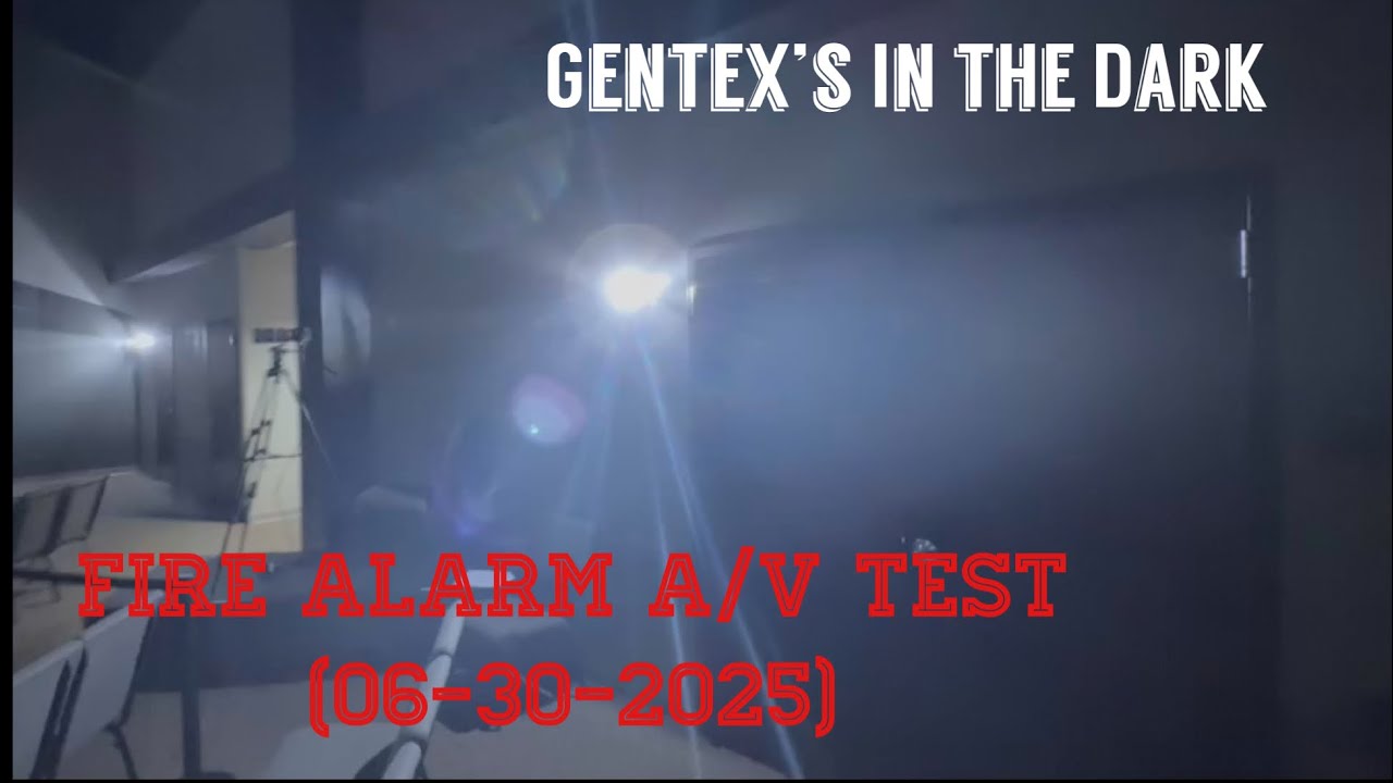 Gentex’s In The Dark (Fire Alarm A/V Test) [06-30-2025]