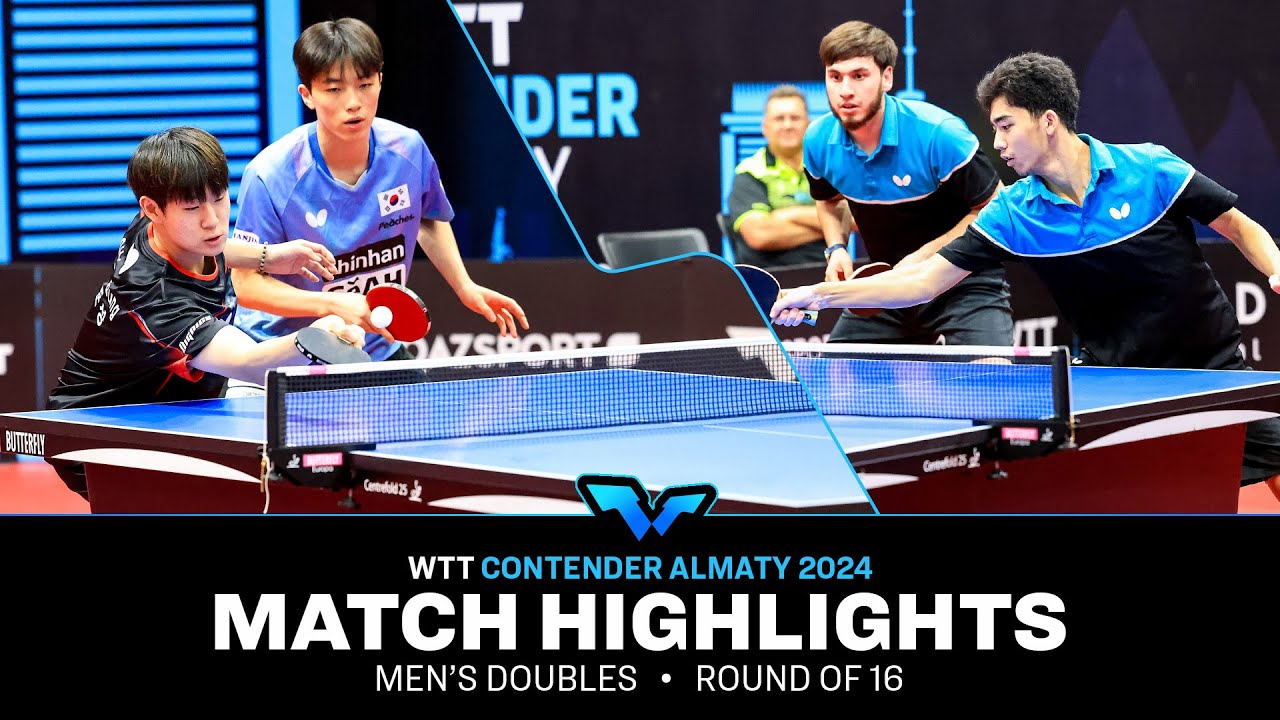 Kim/Oh vs Artukmetov/Kharki | MD R16 | WTT Contender Almaty 2024
