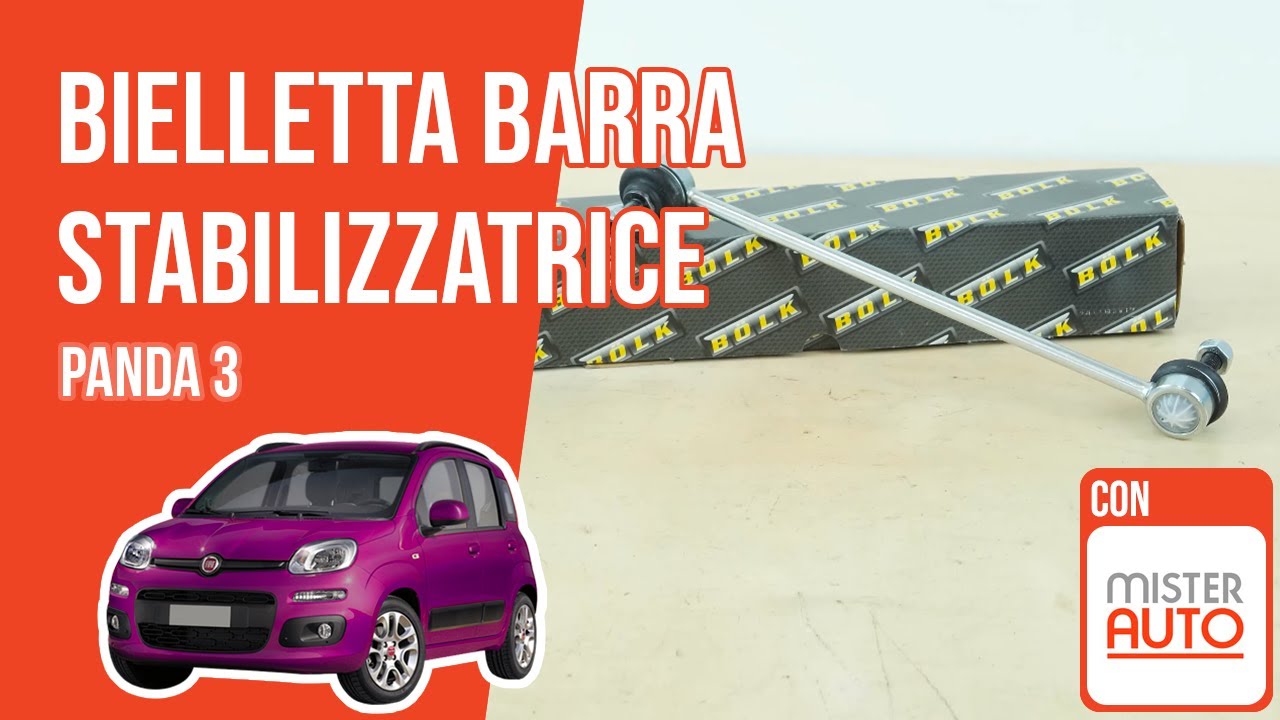Sostituzione bielletta barra stabilizzatrice Panda 3 🚗
