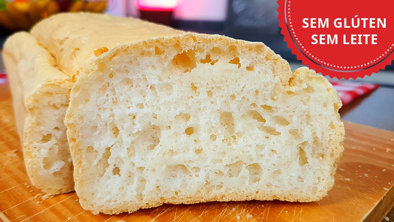 PÃO DE TAPIOCA de liquidificador! SEM gluten e SEM lactose!