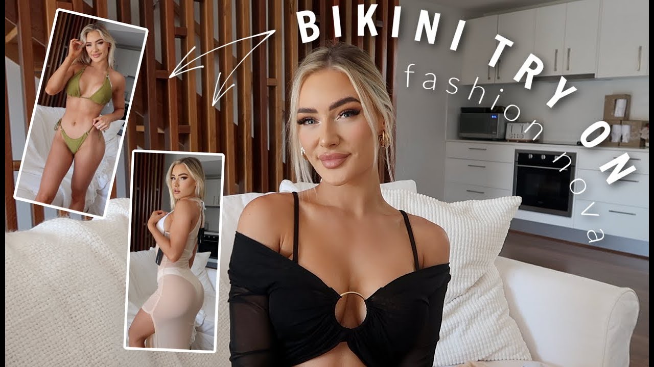 ANOTHER BIKINI TRY ON HAUL FT. FASHION NOVA