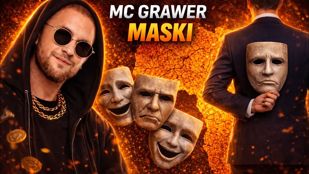 MC GRAWER - MASKI #AfroRap #TribalRap #RapZPrzekazem #HipHopPL #DarkRap #NowyRap 