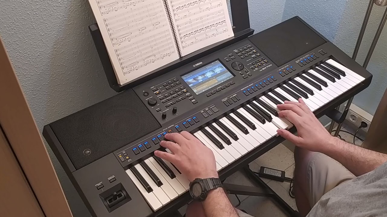 CHRONOLOGIE 6.JEAN MICHEL JARRE YAMAHA PSR SX 700