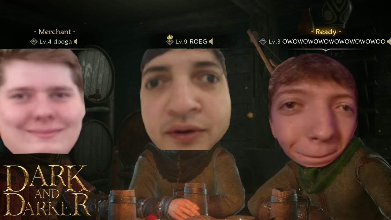THEY ADDED VOIP!  - Pokelawls Plays DARK AND DARKER w/ Jesse & Dizzy