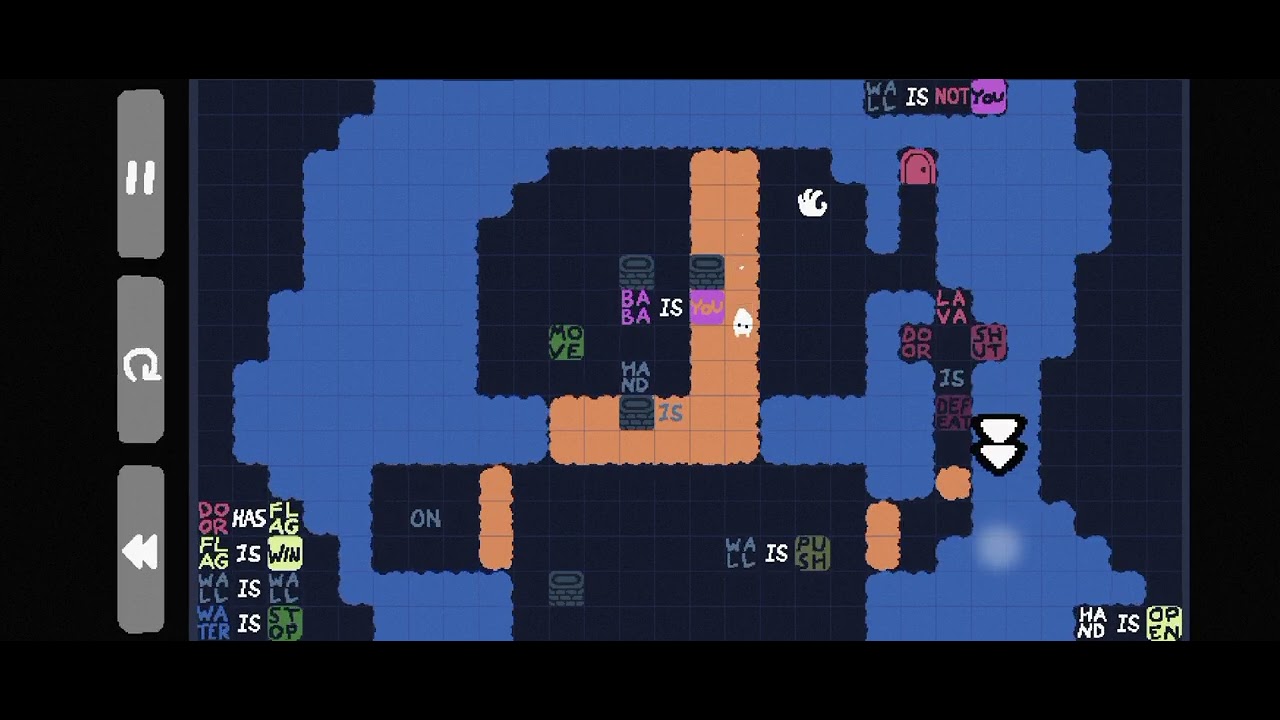Baba is you Maritime adventures [Garden 05] very weird solution without 