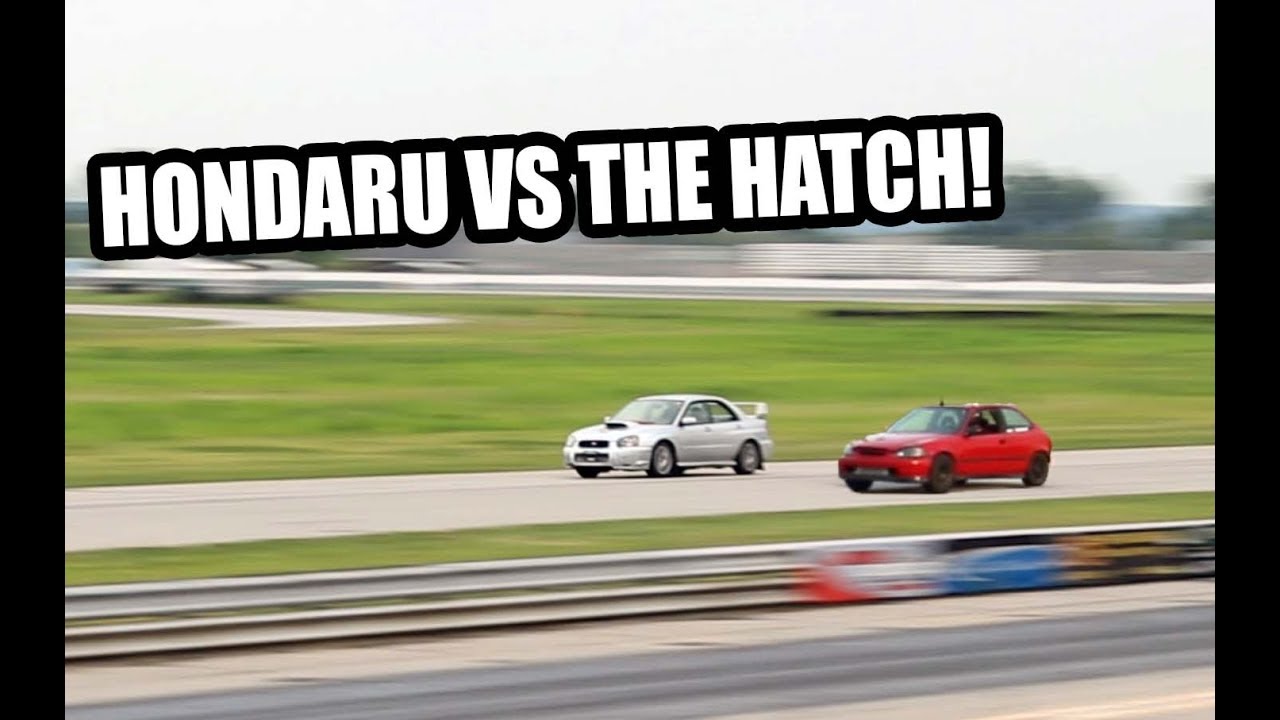 The Hatch and Hondaru DOMINATE Roll Racing!