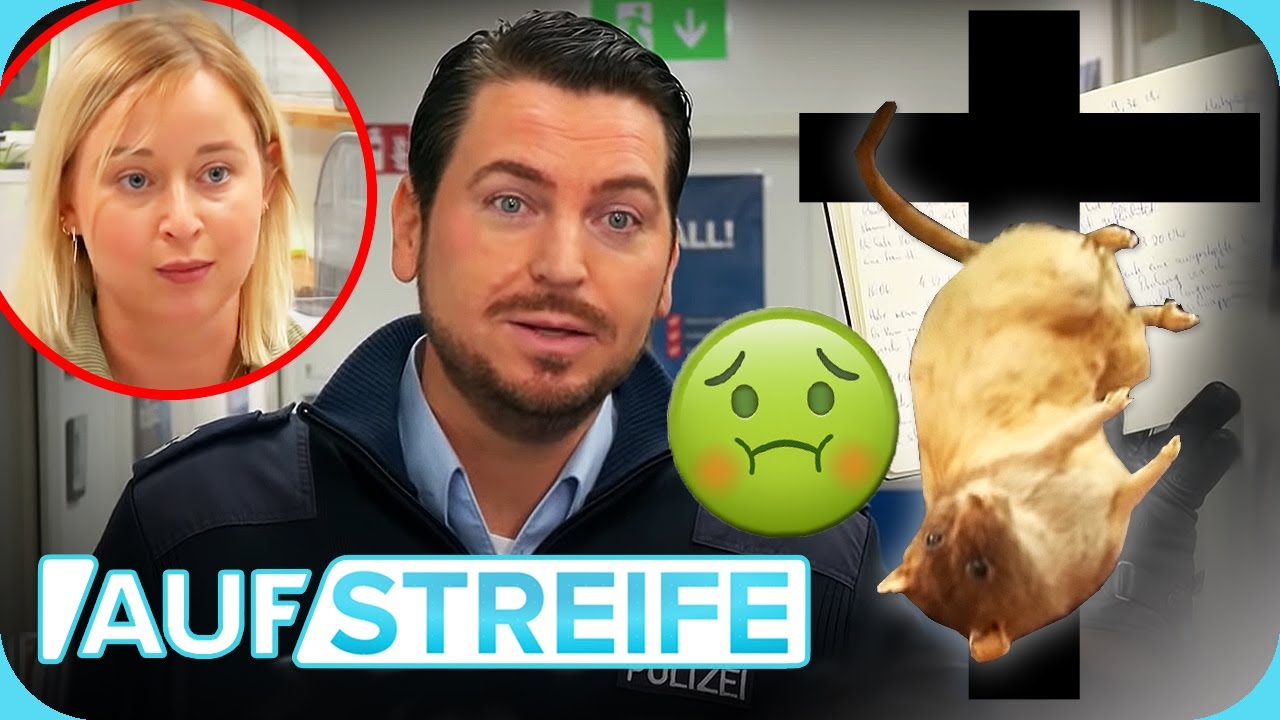 &Uuml;berraschung 🤢: Frau findet TOTE RATTE & DROHBRIEFE in Wohnung des Freundes! | Auf Streife | SAT.1