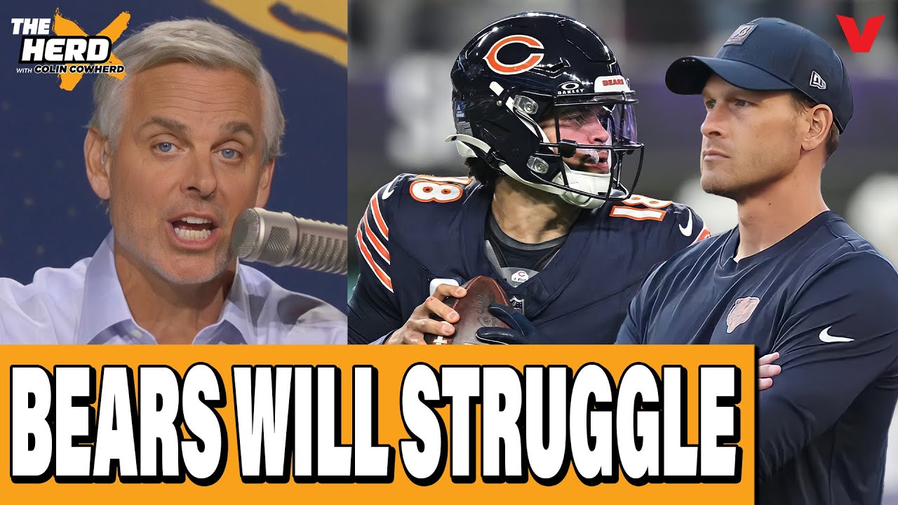 Why Ben Johnson will STRUGGLE to fix Caleb Williams & Chicago Bears | THE HERD NFL w/ Colin Cowherd