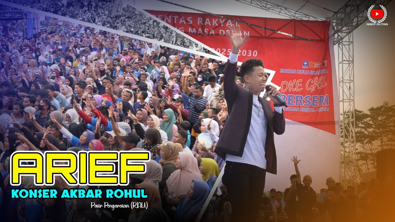 ARIEF KONSER SATU RASA CINTA ROHUL
