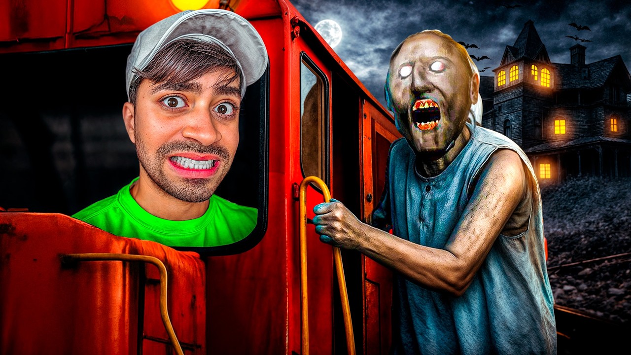 هروب قطار العجوز جراني الجديد 😱🔪 - Granny !!