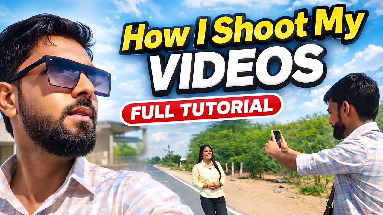 Video Shoot Kaise Karta Hu 📸 | Complete Tutorial 2026 | Behind The Scenes