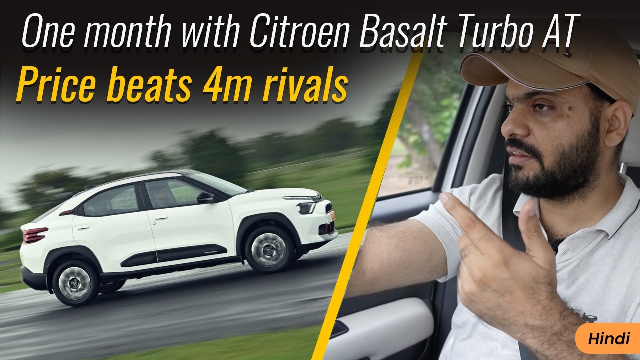 Citroën Basalt Turbo AT Max Variant Review | Pre-Facelift Drive Impressions