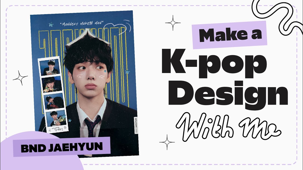 Make a K-pop Poster in Photoshop TUTORIAL | BOYNEXTDOOR Jaehyun