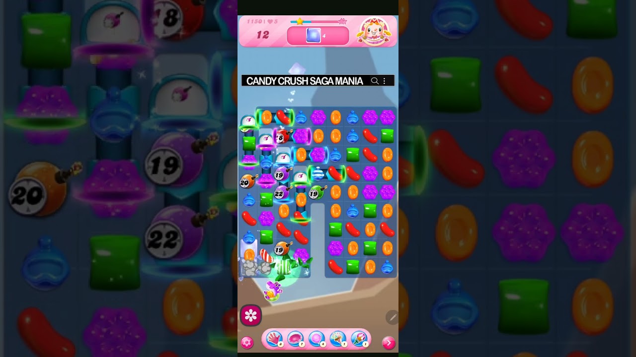 Candy Crush Saga Level 1150 NO BOOSTERS ✅🔄 Passed on First Try™ Combolicious™ 30 HIPPO