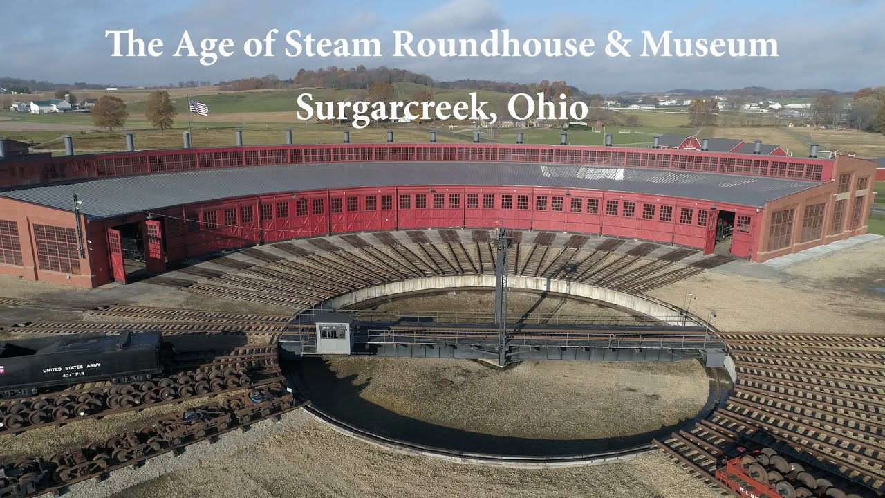 The Age of Steam Roundhouse & Museum - Sugarcreek, Ohio