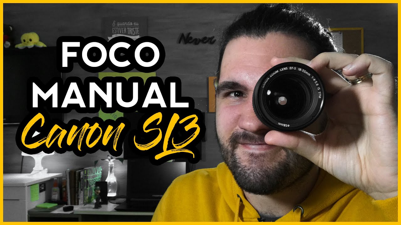 Como usar o Foco Manual na Canon SL3 / 250D