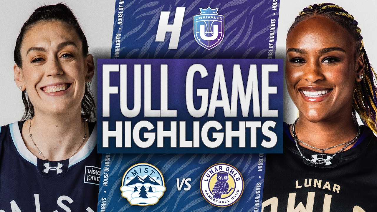 Mist vs Lunar Owls - FULL GAME HIGHLIGHTS | February 21, Unrivaled 2026