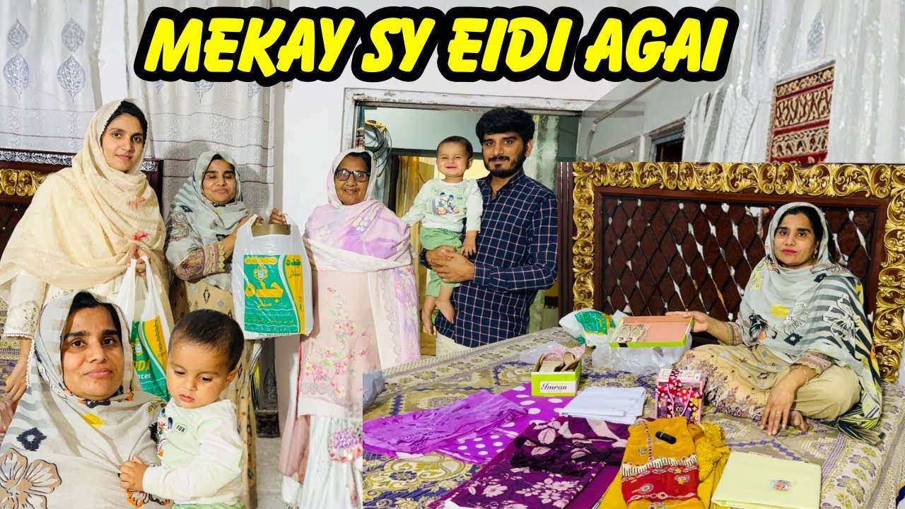 Akhir kar Mekay Sy Eidi Agai ❤️ Sab Ghar Walo Kalia New Suits 😍